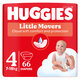 Scutece Ultra Comfort, Nr. 4, 7-18 kg, 66 bucati, Huggies 801271
