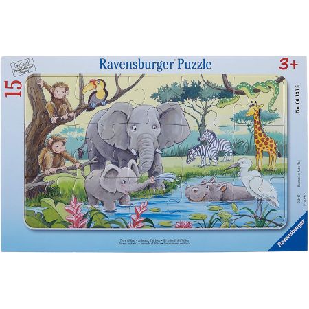 Puzzle tip rama Animale din Africa