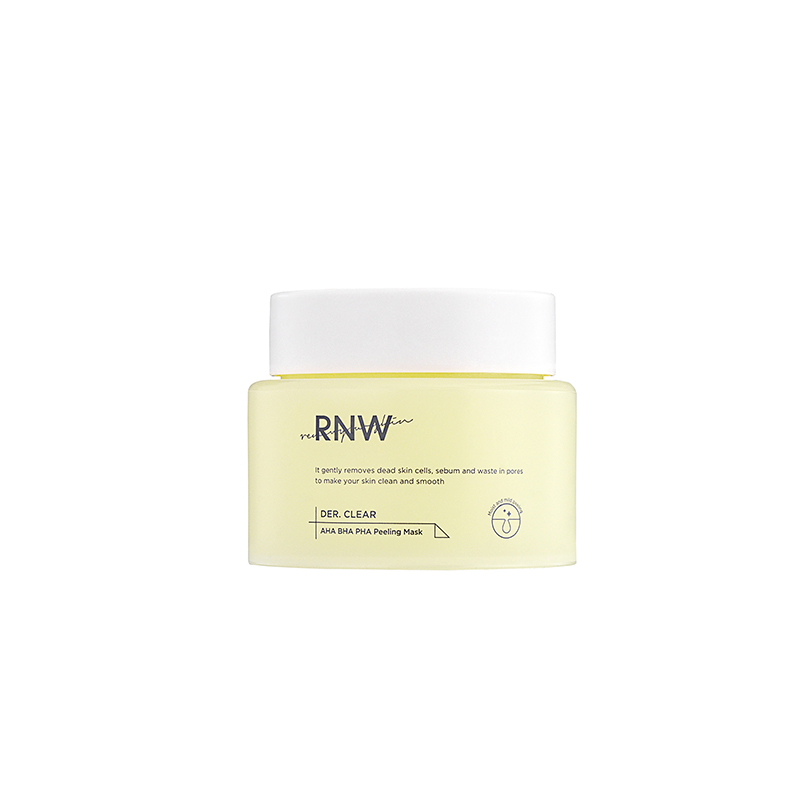 Masca exfolianta cu AHA, BHA si PHA, 90 ml, RNW