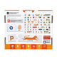 Joc tactil ABC romana Montessori, +3 ani, Headu 523427