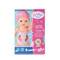Prima mea papusa inotatoare Baby Born, 30 cm, Zapf