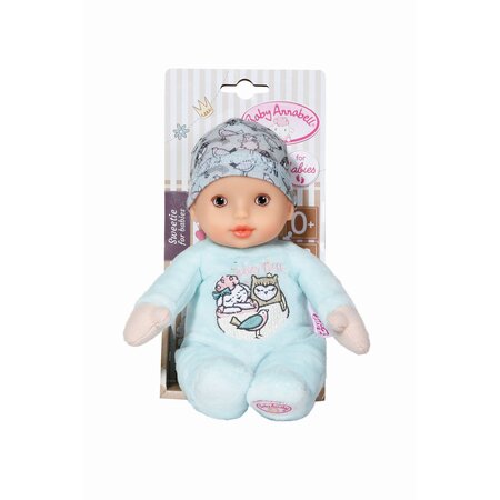 Bebelus cu hainute roz sau albastre Baby Annabell, 22 cm, Zapf 523579