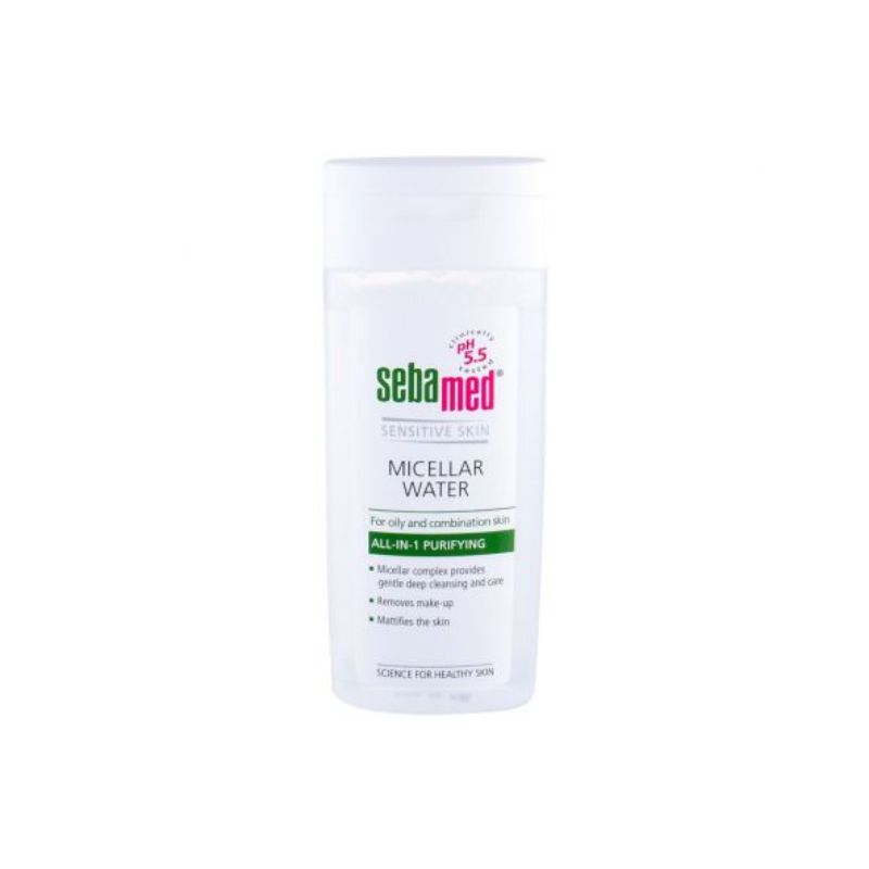 Apa micelara pentru ten gras Sensitive Skin, 200ml, Sebamed