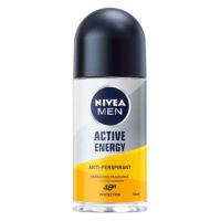 Deodorant roll-on pentru barbati Active Energy, 50 ml, Nivea Men