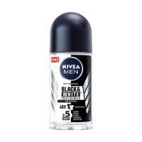 Deodorant roll-on pentru barbati Black & White Invisible Power, 50 ml, Nivea Men