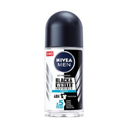 Deodorant roll-on pentru barbati Black & White Invisible Fresh