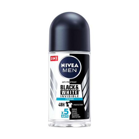 Deodorant roll-on pentru barbati Black & White Invisible Fresh