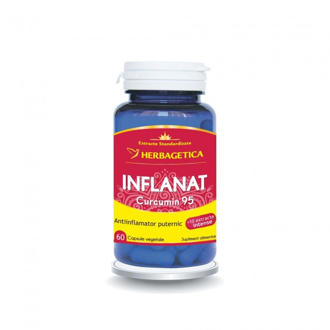 Inflanat Curcumin95, 60 capsule, Herbagetica