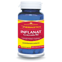 Inflanat Curcumin95, 60 capsule, Herbagetica
