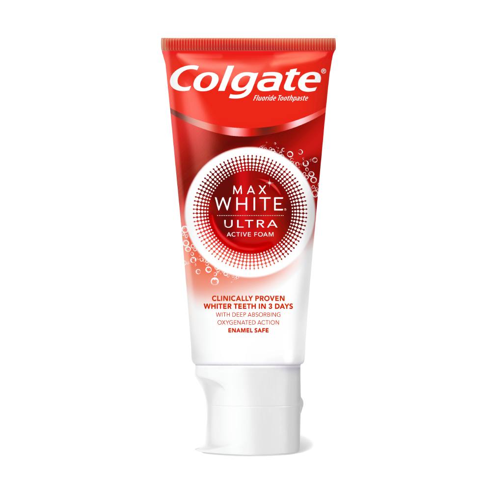 Pasta de dinti Max White Ultra Active, 50 ml, Colgate