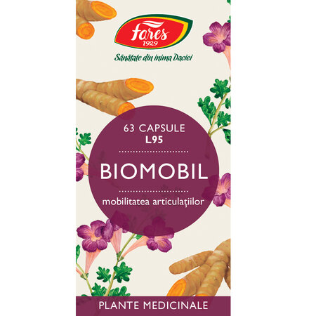 Biomobil, 63 capsule, Fares 722796