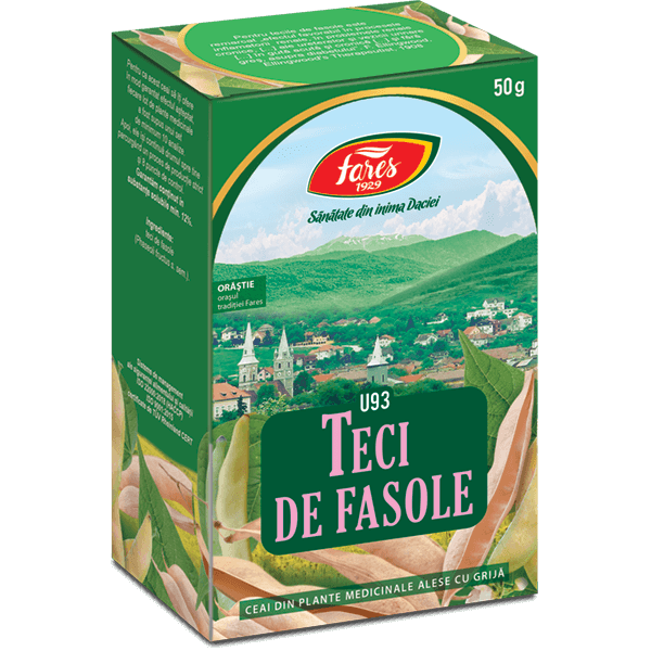 Ceai teci fasole, 50 gr, Fares