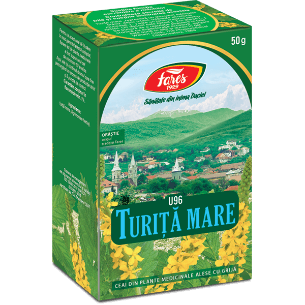 Ceai Turita Mare iarba, 50 g, Fares