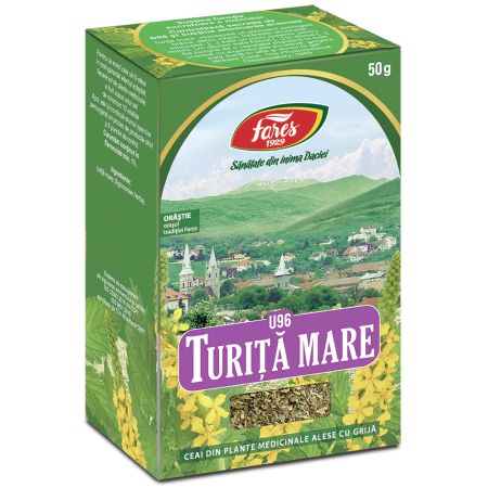 Ceai Turita Mare iarba, 50 g, Fares