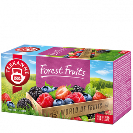 Ceai din fructe de padure, 20 x 2.5 gr, Teekanne
