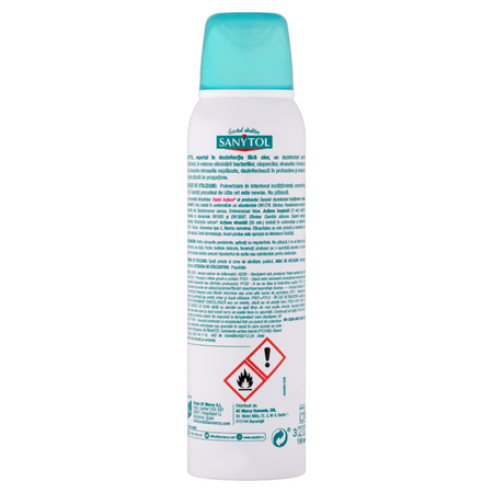 Spray dezinfectant incaltaminte, 150 ml, Sanytol 593712