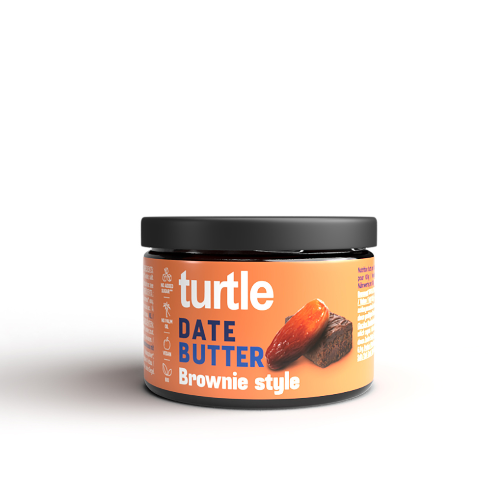 Crema Bio de curmale cu cacao, 200 gr, Turtle