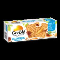 Biscuiti cu miere si faina de castane, 200 g, Gerble
