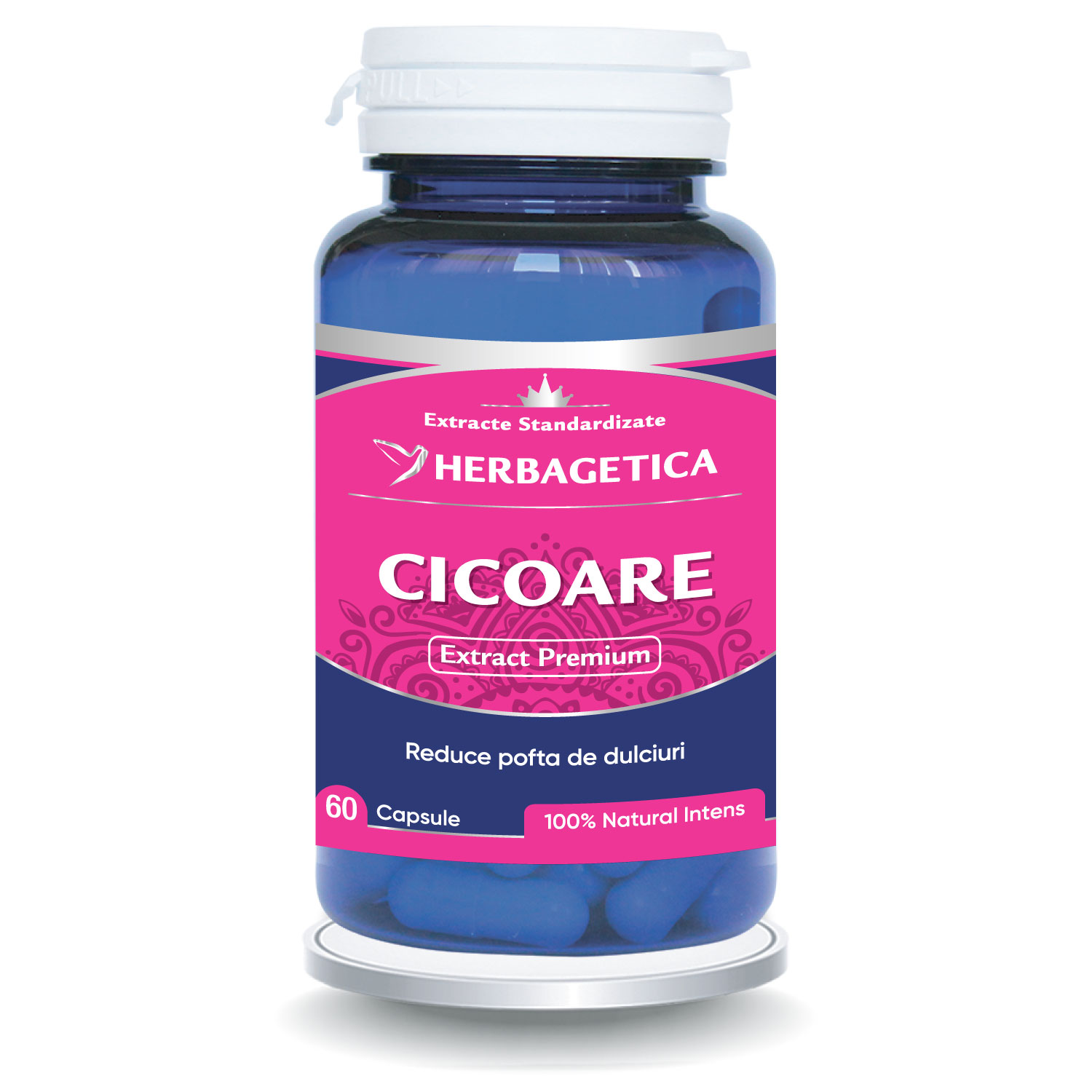 Cicoare Extract, 60 capsule, Herbagetica
