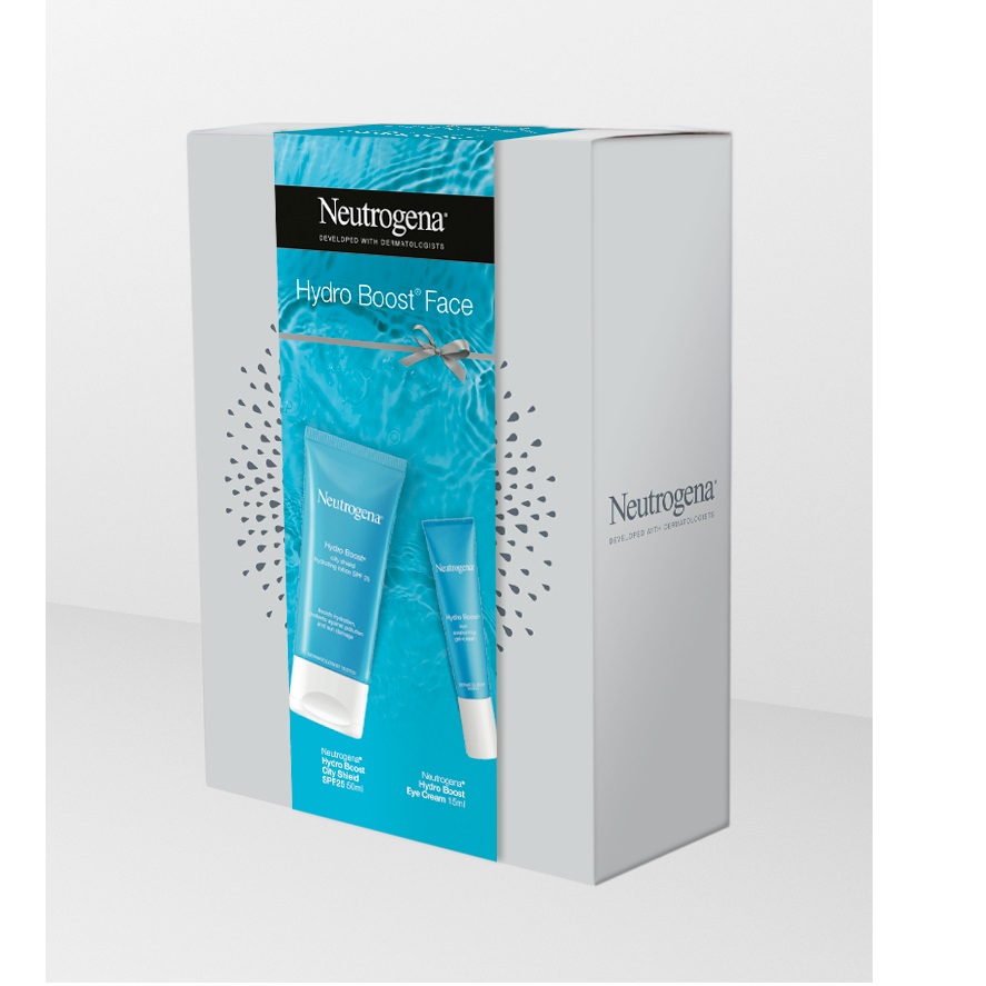 Oferta Pachet, Neutrogena Fata Hydro Boost, Lotiune Hidratanta 50 ml si Crema gel pentru ochi 15 ml, Johnson&Johnson