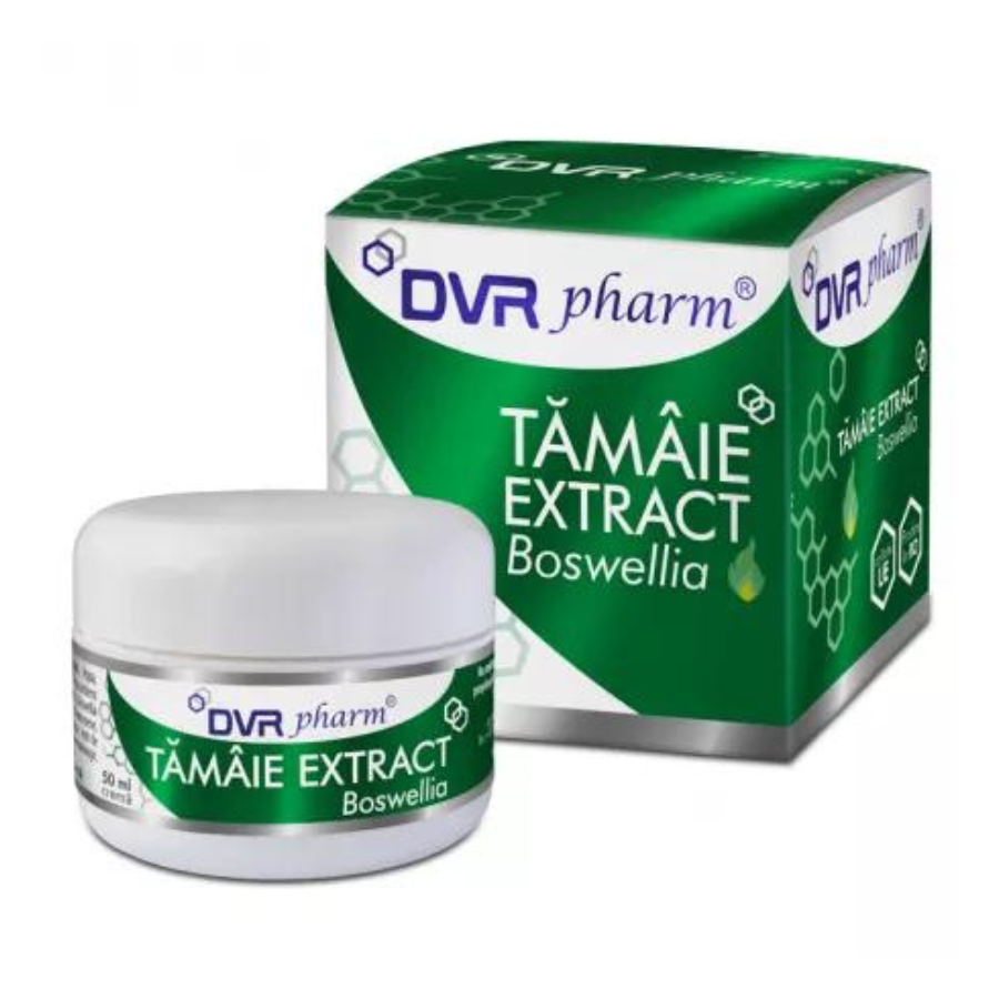 Crema cu extract de tamaie Boswellia, 50 ml, DVR Pharma