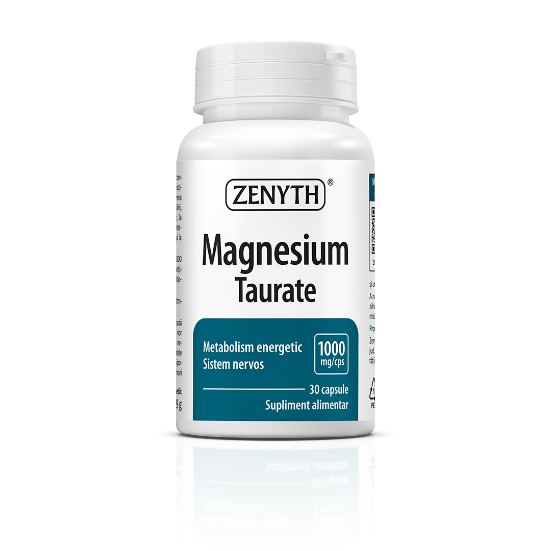 Magnesium Taurate, 30 capsule, Zenyth