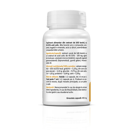 Ox Bile, 20 capsule, Zenyth 772207