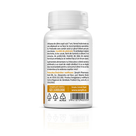 Ox Bile, 20 capsule, Zenyth 772206
