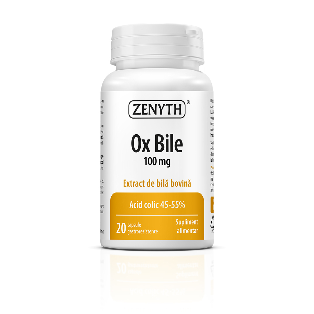 Ox Bile, 20 capsule, Zenyth