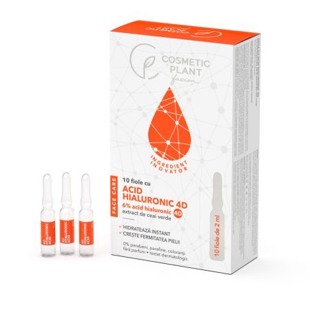 Fiole cu acid hialuronic 4D FaceCare