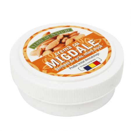 Crema cu migdale, germeni de grau si miere, 15 g, Manicos