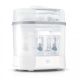 Sterilizator electric cu aburi 3 in 1 Steril Natural, 0 luni+, Chicco 524462