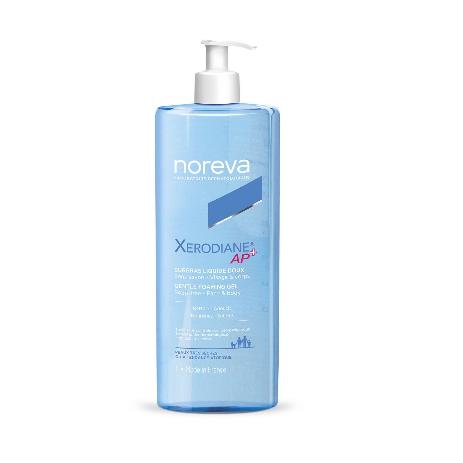 Gel spumant delicat Xerodiane AP+, 1000 ml, Noreva