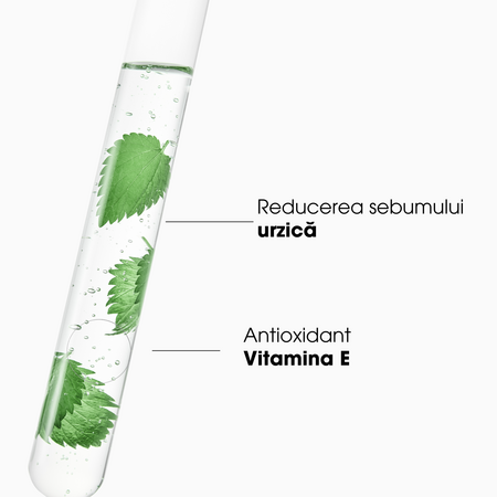 Sampon uscat nuantator pentru par gras cu Urzica si Vit E BIO, 150 ml, Klorane 723992