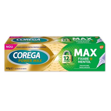 Crema adeziva pentru proteza dentara Max Fixare +