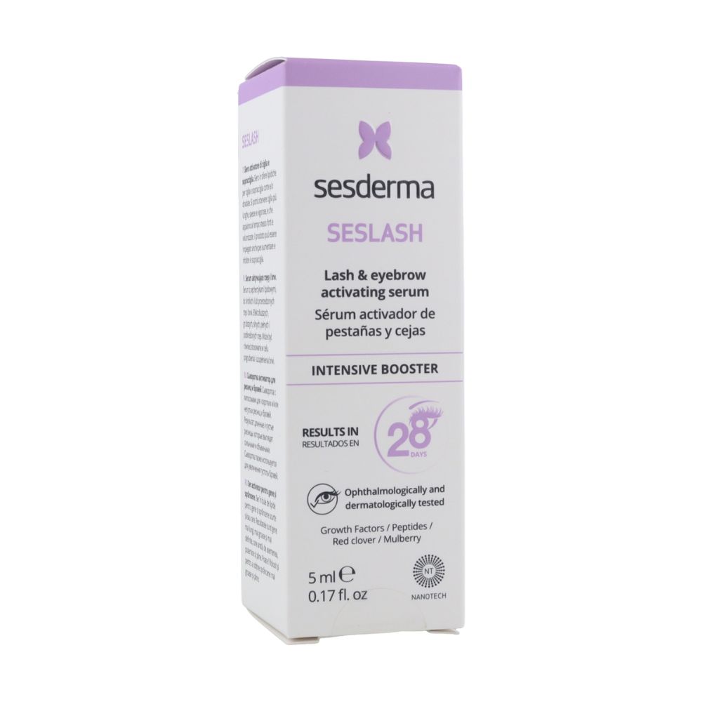 Ser activator pentru cresterea genelor si sprancenelor Seslash, 5 ml, Sesderma