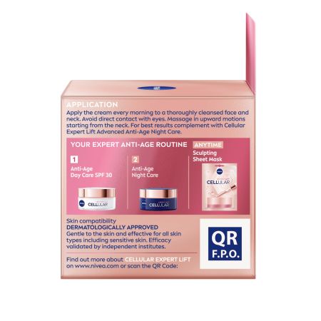 Crema de zi antirid cu SPF 30 Cellular Expert Lift, 50 ml, Nivea 524611