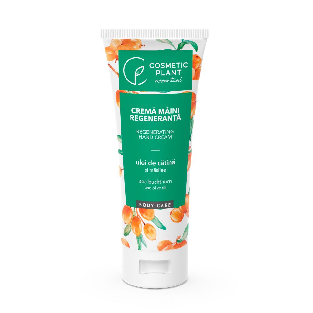 Crema pentru maini cu ulei de catina si masline, 100 ml, Cosmetic Plant