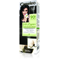 Vopsea de par Cameleo Color Essence, 1.0 Black, 75 g, Delia Cosmetics