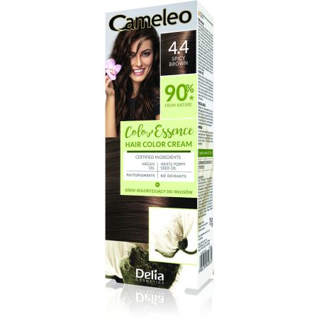 vopsea de par cameleo spicy brown delia cosmetics