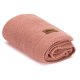 Patura tricotata pentru bebelusi din bumbac organic, 100x80 cm, Roz, Fillikid 780736