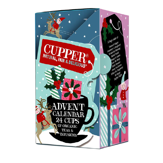 Ceai Bio Calendar Advent, 48 g, Cupper