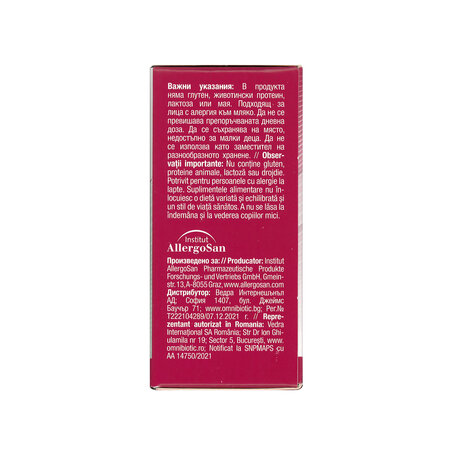 Omnibiotic Pro-Vi 5, 14 plicuri, Institut AllergoSan 782922