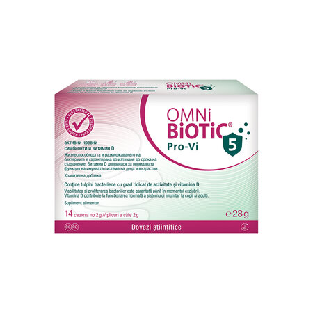Omnibiotic Pro-Vi 5, 14 plicuri, Institut AllergoSan 782921