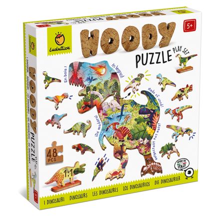 Puzzle din lemn Dinozaurii