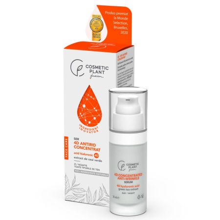 Ser antirid 4D cu acid hialuronic Face Care