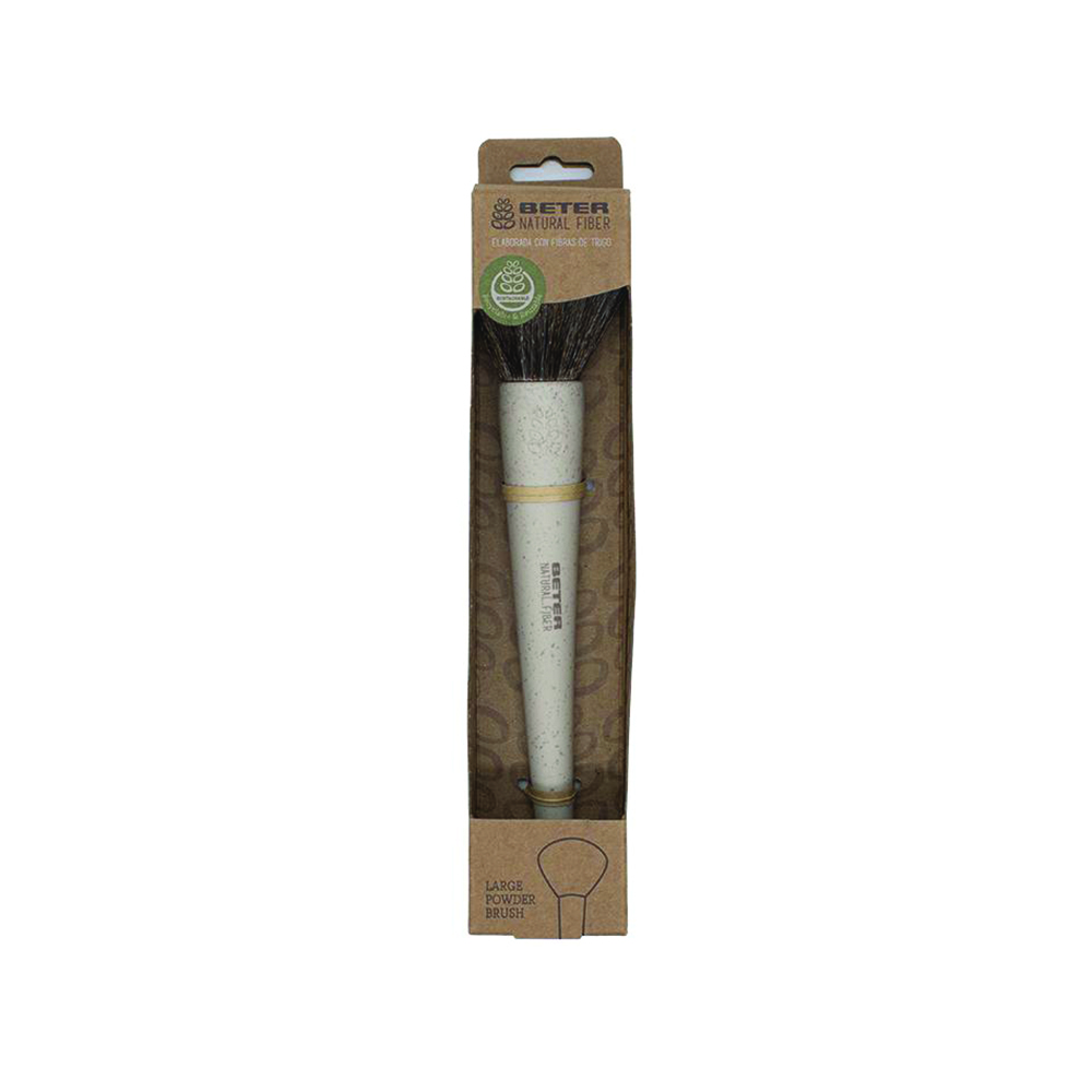 Pensula pentru pudra Natural Fiber, 1 bucata, Beter