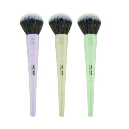 Pensula pentru pudra Natural Fiber, 1 bucata, Beter 525162