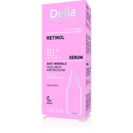 Ser antirid cu Retinol, 30 ml