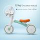 Bicicleta fara pedale Tedi, +12 luni, Green, Momi 774832